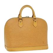 Pre-owned Leather louis-vuitton-bags Louis Vuitton Vintage , Yellow , ...