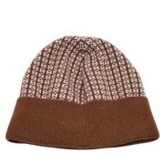 Pre-owned Cashmere hats Hermès Vintage , Brown , Dames