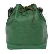 Pre-owned Leather louis-vuitton-bags Louis Vuitton Vintage , Green , D...