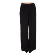 Stijlvolle Broek voor Vrouwen Max Mara , Black , Dames