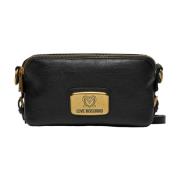 Zwarte Synthetische Dames Schoudertas Moschino , Black , Dames