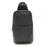 Pre-owned Canvas crossbody-bags Louis Vuitton Vintage , Gray , Heren