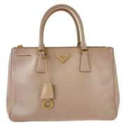 Pre-owned Leather totes Prada Vintage , Pink , Dames