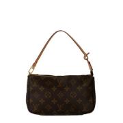 Pre-owned Canvas louis-vuitton-bags Louis Vuitton Vintage , Brown , Da...