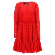 Pre-owned Polyester dresses Giambattista Valli Pre-owned , Red , Dames