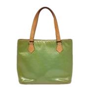 Pre-owned Leather louis-vuitton-bags Louis Vuitton Vintage , Green , D...