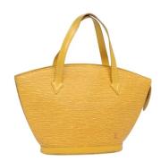 Pre-owned Leather louis-vuitton-bags Louis Vuitton Vintage , Yellow , ...