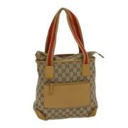 Pre-owned Canvas gucci-bags Gucci Vintage , Brown , Dames