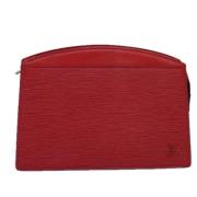 Pre-owned Leather louis-vuitton-bags Louis Vuitton Vintage , Red , Dam...