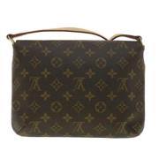 Pre-owned Canvas louis-vuitton-bags Louis Vuitton Vintage , Brown , Da...