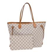 Pre-owned Canvas shoulder-bags Louis Vuitton Vintage , White , Dames