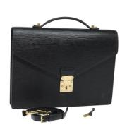 Pre-owned Leather louis-vuitton-bags Louis Vuitton Vintage , Black , D...