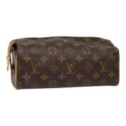 Pre-owned Canvas pouches Louis Vuitton Vintage , Brown , Dames