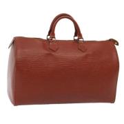 Pre-owned Leather louis-vuitton-bags Louis Vuitton Vintage , Brown , D...