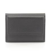 Pre-owned Leather wallets Maison Margiela Pre-owned , Black , Dames