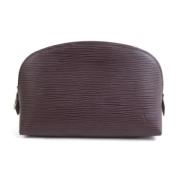 Pre-owned Leather louis-vuitton-bags Louis Vuitton Vintage , Purple , ...