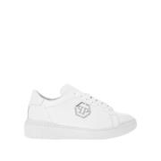 Stijlvolle Sneakers met Uniek Ontwerp Philipp Plein , White , Dames