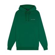 Groene Geborduurde Hoodie Lente/Zomer 2024 Lyle & Scott , Green , Here...