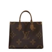 Pre-owned Canvas louis-vuitton-bags Louis Vuitton Vintage , Brown , Da...