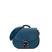 Pre-owned Leather louis-vuitton-bags Louis Vuitton Vintage , Blue , Da...