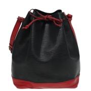 Pre-owned Leather louis-vuitton-bags Louis Vuitton Vintage , Black , D...