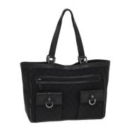 Pre-owned Canvas gucci-bags Gucci Vintage , Black , Dames