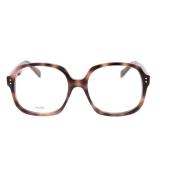 Stijlvolle zonnebril met uniek design Celine , Brown , Dames