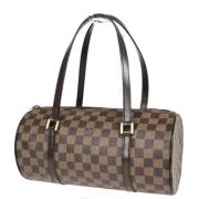 Pre-owned Canvas louis-vuitton-bags Louis Vuitton Vintage , Brown , Da...