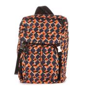 Pre-owned Canvas backpacks Prada Vintage , Multicolor , Dames