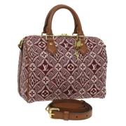 Pre-owned Canvas louis-vuitton-bags Louis Vuitton Vintage , Red , Dame...