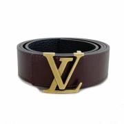 Pre-owned Fabric belts Louis Vuitton Vintage , Brown , Heren