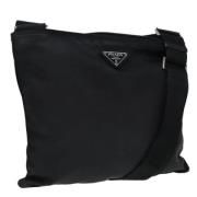 Pre-owned Nylon prada-bags Prada Vintage , Black , Dames