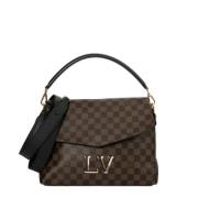 Pre-owned Canvas louis-vuitton-bags Louis Vuitton Vintage , Brown , Da...