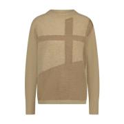 Elpida Pullover Jane Lushka , Beige , Dames