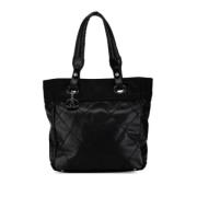 Pre-owned Fabric totes Chanel Vintage , Black , Dames