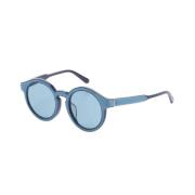 Pre-owned Leather sunglasses Loewe Pre-owned , Blue , Heren