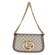 Pre-owned Canvas gucci-bags Gucci Vintage , Beige , Dames