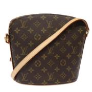 Pre-owned Canvas louis-vuitton-bags Louis Vuitton Vintage , Brown , Da...