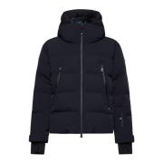 Blauwe Gewatteerde Donsjas Moncler , Blue , Heren