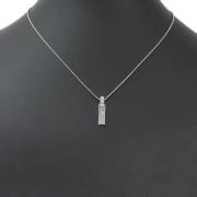 Pre-owned White Gold necklaces Tiffany & Co. Pre-owned , Gray , Dames