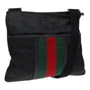 Pre-owned Canvas gucci-bags Gucci Vintage , Black , Dames