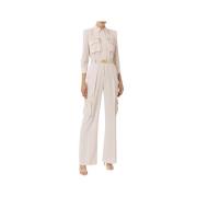 Witte Jumpsuit voor speciale gelegenheden Elisabetta Franchi , Beige ,...