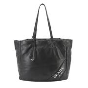 Pre-owned Leather prada-bags Prada Vintage , Black , Dames