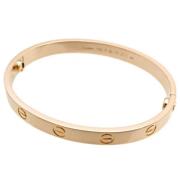 Pre-owned Rose Gold bracelets Cartier Vintage , Yellow , Dames