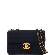 Pre-owned Fabric chanel-bags Chanel Vintage , Black , Dames