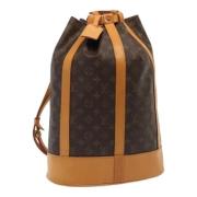 Pre-owned Canvas louis-vuitton-bags Louis Vuitton Vintage , Brown , Da...