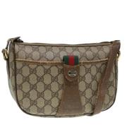 Pre-owned Leather gucci-bags Gucci Vintage , Beige , Dames