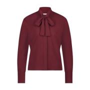 Magda Blouse Technisch Jersey Jane Lushka , Red , Dames