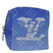 Pre-owned Canvas louis-vuitton-bags Louis Vuitton Vintage , Blue , Dam...