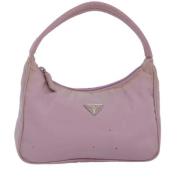 Pre-owned Nylon prada-bags Prada Vintage , Pink , Dames